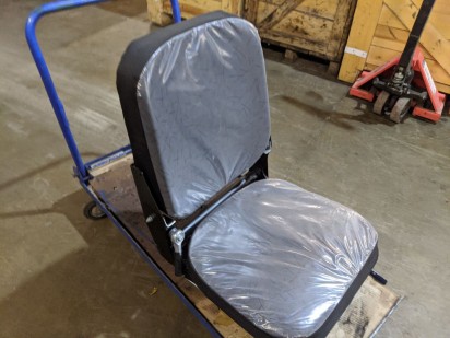 Кресло водителя низкое на КАМАЗ за 17500 рублей в магазине remzapchasti.ru 5320-6810010 Н №19