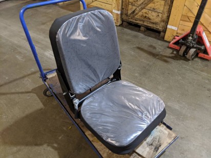 Кресло водителя низкое на КАМАЗ за 17500 рублей в магазине remzapchasti.ru 5320-6810010 Н №48